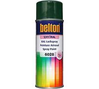 belton SpectRAL RAL 6028 Spray de peinture vert pin, brillant, 400 ml, qualité professionnelle