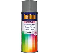 belton SpectRAL RAL 7005 Spray de peinture Gris souris brillant 400 ml - Qualité professionnelle