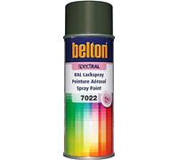 belton SpectRAL RAL 7022 Spray de peinture Gris ombré brillant 400 ml - Qualité professionnelle