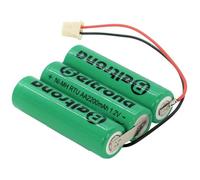 Beltrona Pack de piles rechargeables 3AA2200ESO 3x LR6 (AA) NiMH 3,6 V 1500 mAh fiche mâle