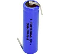 Beltrona FR14500HBG Pile rechargeable spéciale 14500 cosses à souder en Z LiFePO 4 3.2 V 600 mAh 1 pc(s)