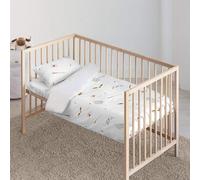 BELUM - Housse de Couette avec Boutons 100% Coton Modèle Hogwarts Nordic Lit de 100 cm (100 x 120 cm) ; Housse de Couette légère et Confortable ; Housse de Couette Officielle