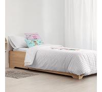 BELUM - Housse de couette Peppa Pig - Housse de couette modèle Find Joy - Housse de couette avec boutons - Housse de couette 100% coton - Housse de couette (lit de 90 cm (155 x 220 cm)