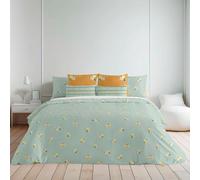 BELUM | Housse de couette pour lit | Housse de couette modèle Pretoria | Housse de couette avec boutons | Housse de couette 100% coton | Housse de couette de qualité | Housse de couette (lit de 90)
