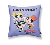 BELUM | Housse de Coussin 100% Coton Welcome Girls Rock A 45 x 45 cm, Housse de Coussin Douce, Housse de Coussin de différentes Tailles, Housse de Coussin Multicolore