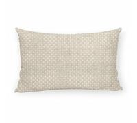Belum Housse de Coussin Plumeti Blanche 30 x 50 cm Anti-Taches