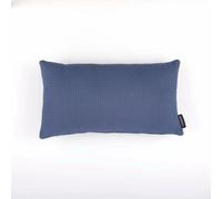 Belum Housse de Coussin Waffle Bleu 30 x 50 cm