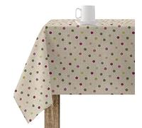 BELUM Nappe de cheminée XL 100% coton résiné, imperméable, résistante aux taches et aux liquides (multicolore), 100 x 300 cm