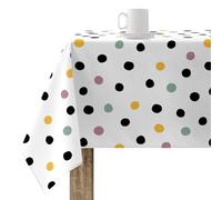 BELUM Nappe en résine 100% Coton Biologique XL | Nappe en résine Anti-Taches | Grande Nappe pour Table rectangulaire (100 x 300)