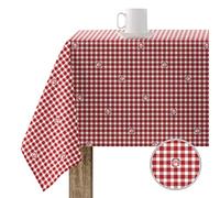 BELUM Nappe en résine anti-taches Masterchef Taille : 200 x 140 cm Modèle : 0400-56 Tissu : 100% coton - Nappe non-toile cirée toucher coton très doux - Nappe imperméable à l'eau répulsif liquide
