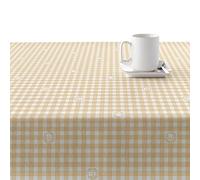 BELUM Nappe en résine anti-taches Masterchef Taille : 300 x 140 cm Modèle : 0400-6 Tissu : 100% coton - Nappe non-toile cirée toucher coton très doux - Nappe imperméable à l'eau répulsif liquide