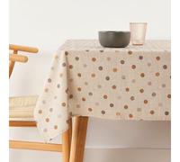BELUM Nappe en toile cirée lavable 100% résine de coton - Imperméable - Anti-taches et liquides - Taille XL - 300 x 140 cm