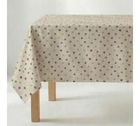 BELUM | Nappe résine 100% coton organique XL | Nappe résine anti-taches | Grand nappe pour table rectangulaire | Nappe non cirée (200 x 140)