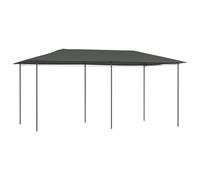 Belvédère 2,98x5,3x2,59 m Anthracite 160 g/m² | Construction acier solide, Toit résistant pluie soleil, Usage extérieur réunions barbecue