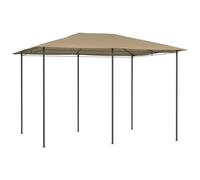 Belvédère 3x4x2,6 m Taupe 160 g/m²