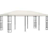 Belvédère 3x6 m Crème Tissu