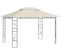 Belvédère 4x3x2,7 m Crème 160 g/m²