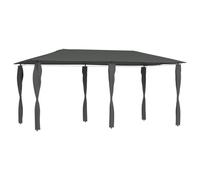 Belvédère Acier 2,98x5,3x2,59 m 160 g/m² | Toit pluie soleil, abri barbecue famille, construction acier solide, usage extérieur