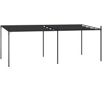 Belvédère avec toit rétractable 600x300x233 cm Anthracite
