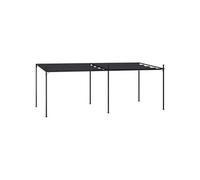 Belvédère avec toit rétractable 600x300x233 cm Anthracite