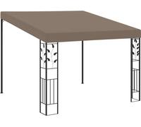 Belvédère mural 3x3x2,5 m Taupe