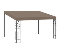 Belvédère mural 4x3x2,5 m Taupe