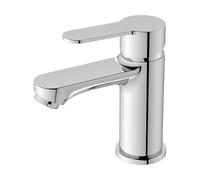 BELZ Mitigeur de lavabo moderne - Robinet de salle de bain avec double contrôle chaud et froid, technologie anti-fuite, économe en eau et résistant à la rouille pour salle de bain tendance Chorme