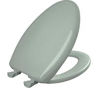 Bemis 1200SLOWT 455 Siège de toilette à fermeture lente, ne se desserre jamais et se retire facilement, allongé, plastique, écume de mer
