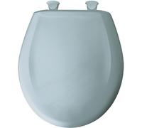 Bemis 200SLOWT 344 Abattant WC rond en plastique à fermeture lente Bleu héron