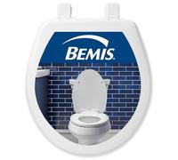 Bemis 730SLEC 000 Toilet Seat, White, 1 Pack Round