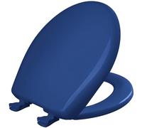 Bemis 7B200SLOWT 364 Abattant WC à fermeture lente, ne se desserre jamais et se retire facilement, rond, plastique, bleu colonial