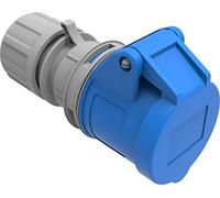 Bemis CEE Prise Femelle 3x16A. (2P+E) 220V. 50/60 Hz. 6h IP44