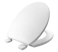 BEMIS Chester Eco Abattant WC en plastique thermoplast blanc,Siège de WC qui ne se desserre pas et s'adapte à la plupart des toilettes,thermoplastique recyclable,Installation facile