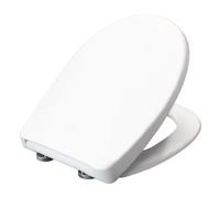 Bemis Click & Clean toilette® Cuvette toilette classique à fermeture amortie | Installation amovible et facile | abattant wc antibactérien avec fermeture en douceur | Blanc |