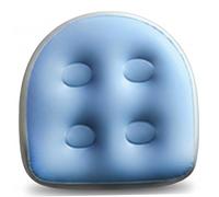 Bemonew Siège de Spa/rehausseur de Spa Repose-Pieds Confortable en PVC floqué avec gonflage Rapide Coussin siège Portable pour et Piscine pour Adultes Bleu