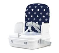 Chaise de bébé pour la table - BENBAT - Tragbar et waschbar - Leicht zusammenklappbar - Verstellbarer Sicherheitsgurt - Marineblau