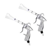 BenBow 2 x Pistolet de nettoyage, nettoyage à sec à air comprimé effet Tornado sans chimie, entonnoir en acier inoxydable, pour intérieur auto, tissus/sièges & atelier