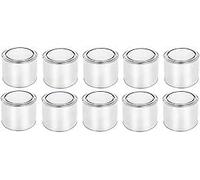 BenBow boîte en Fer Blanc 100x 500 ML avec Capot à enfoncer - hermétique, Opaque, Vide, Ronde - récipient de Rangement