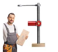 Bench Dog Clamp - Outil en d'aluminium portable réglable à libération rapide - Pinces de scie de piste - Pour bench miter panneau pipe pipe porte fenêtre tiroirs armoires projets