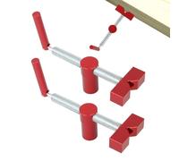Bench Dogs Pince à trou pour chien - Étau d'établi en d'aluminium - Butée d'établi - Outils de travail des métaux - Étau compact réglable en laiton pour percer