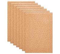 BENECREAT 4 pièces 30x21 cm Feuilles de Liège Panneau de Liège avec Dos Adhésif (8.5 mm D'Épaisseur) pour sous-Verre, Décoration Murale, Fournitures de Bricolage pour Fêtes et Bricolage