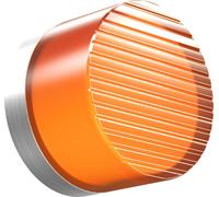 Beneito Faure Applique Led Oma 8W, Ip65, Interrupteur Cct 2000K/2800K/4000K, Plafonnier Mural Vintage En Aluminium Ambre