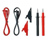 Benning TA 2 44125 Kit de 6 câbles de mesure de sécurité avec fiche 4 mm et câbles de mesure 19 A Charge maximale 32 A