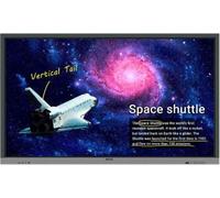 BenQ LED 65" 4K Horloge murale en noyer Chiffres 3D réglables