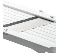Benriner Lame de rechange unie pour mandolines BN-1, BN-3, BN-64W, 6,4 cm de large, lame de rechange pour tranches de légumes fines et uniformes - Acier inoxydable ultra tranchant