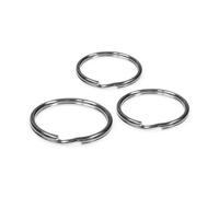 Benson 90055 Lot de 20 anneaux métalliques pour clés Plusieurs couleurs 2,7 cm