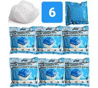 BENSON CLEAN 6x absorbeur d'humidité recharge 400 g - Rechargez les sacs de granulés d'humidité dans des sacs non tissés, adaptés aux déshumidificateurs généraux jusqu'à env. 23 m² 0012863