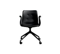 Bent Hansen Primum 4-Star Chaise de Salle à Manger Avec Roulettes Zenso 3 207/Piètement Noir
