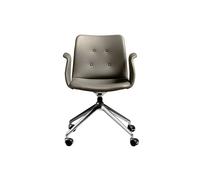 Bent Hansen Primum 4-Star Chaise de Salle à Manger Avec Roulettes Zenso 3 214/Piètement Poli