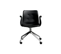 Bent Hansen Primum 4-Star Chaise de Salle à Manger Avec Swivel & Roulettes Zenso 3 207/Piètement Poli